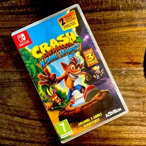 Nintendo Switch Crash Bandicoot Trilogy Game